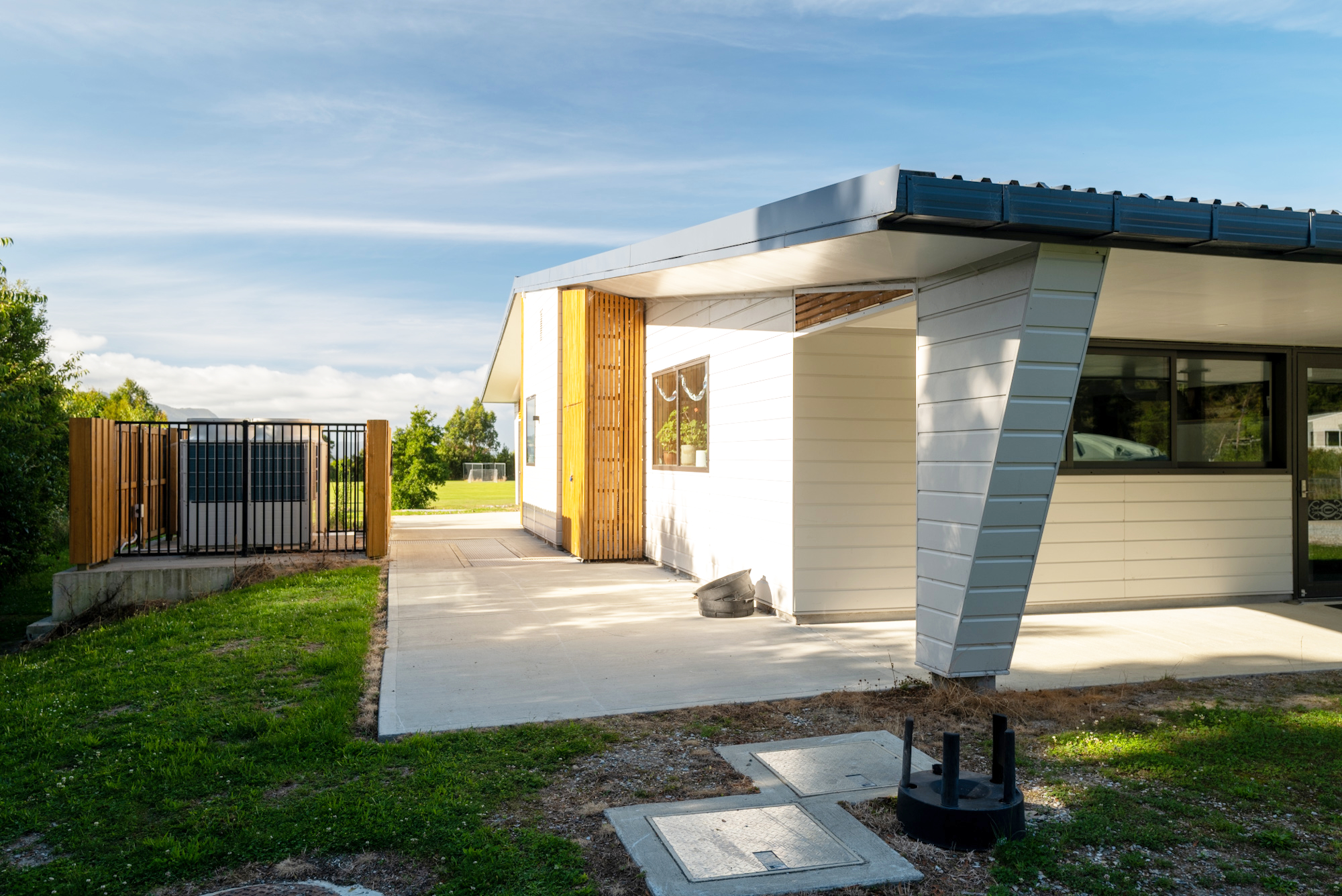 Commercial HVAC installation