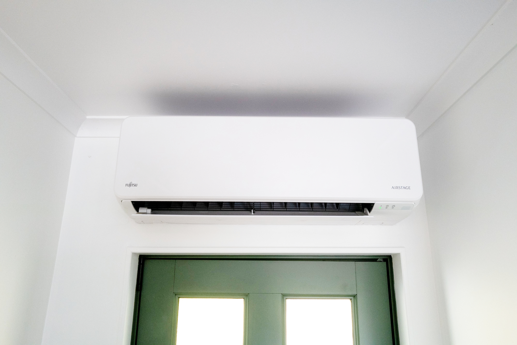 Residential heat pump installation